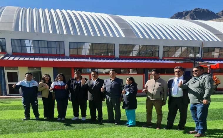 Representantes durante las actividades institucionales.